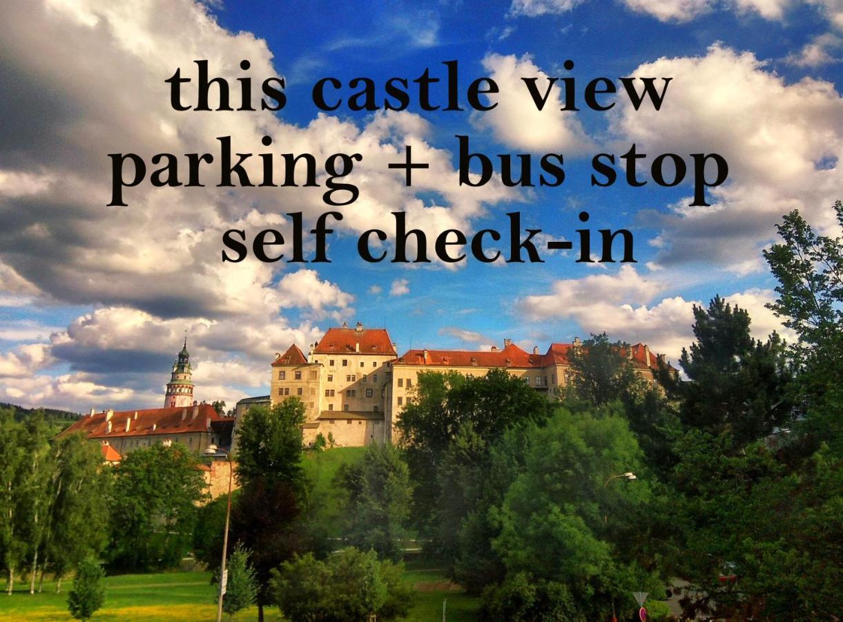 The Best Castle View-Bus Station, Parking, Center Český Krumlov Buitenkant foto