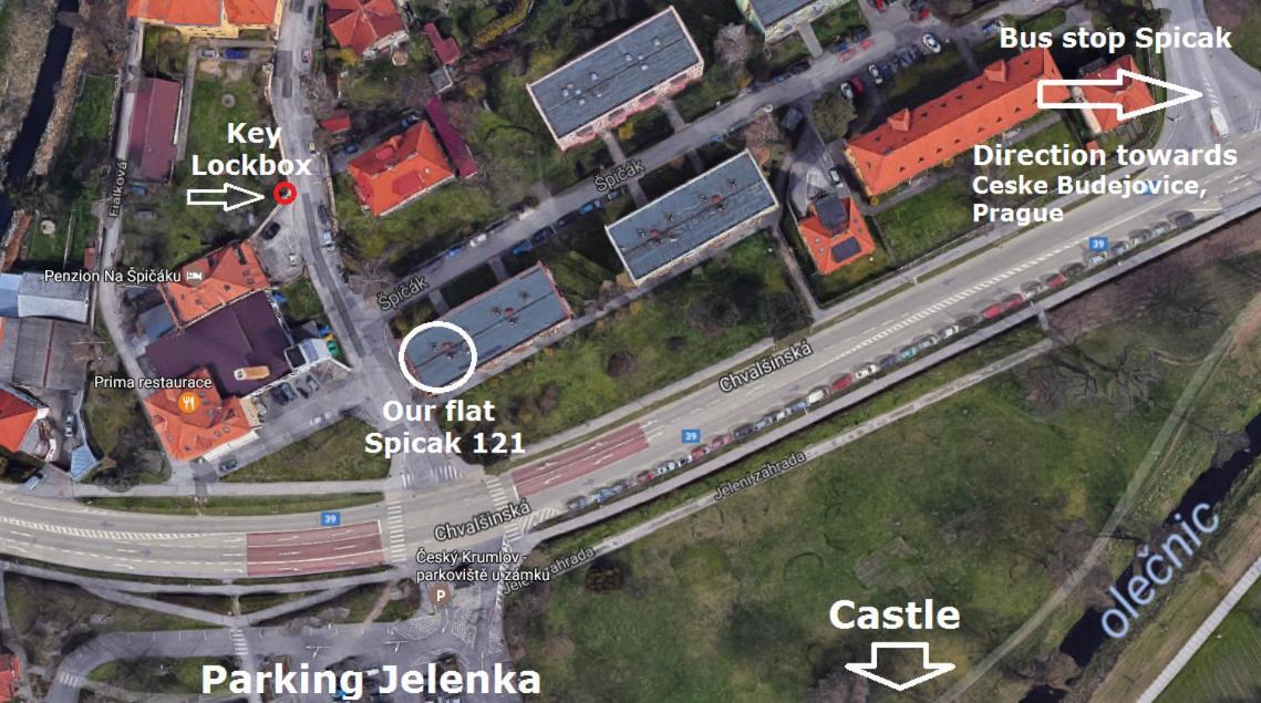 The Best Castle View-Bus Station, Parking, Center Český Krumlov Buitenkant foto