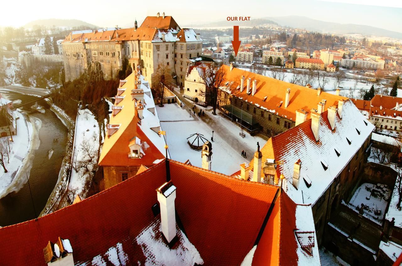 The Best Castle View-Bus Station, Parking, Center Český Krumlov Buitenkant foto